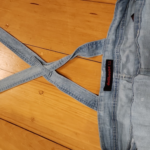Dollhouse • Denim overall shorts | 11 - Picture 8 of 12